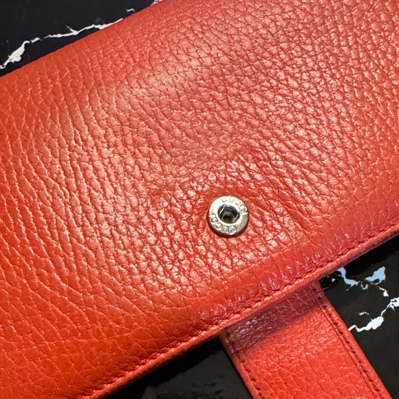 Gucci Red Leather Wallet very good condition - Picture 8 of 9